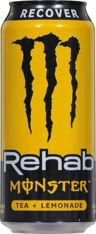 8 Pack - Monster Rehab - Tea + Lemonade + Energy - 15.5oz.